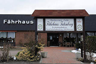 0429 Tatenberger Fhrhaus - Eingang zum Restaurant und Caf